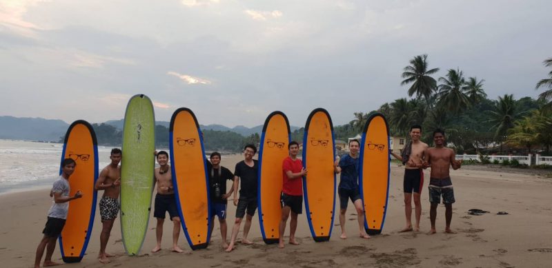 private bali surf lessons