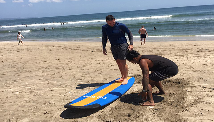 private bali surf lessons