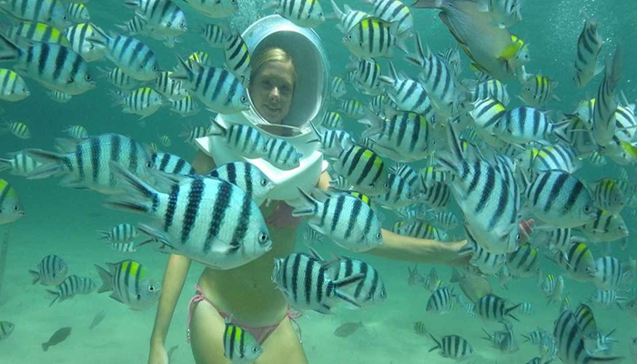 sea walker nusa lembongan